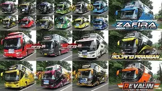 Mobil Bus Telolet Zafira, Mojang Priangan, Revalin, Andromeda, Kompi, Aventador, Safira, Zeniver