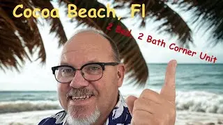 2 Bed, 2 Bath 1st Floor Corner Unit in Cocoa Beach