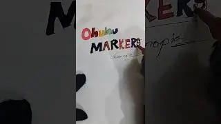Ohuhu 48 Dual Tip Alcohol Markers &mdash; Quick Unboxing & Swatches (Chisel + Fine) | Chromopia Review