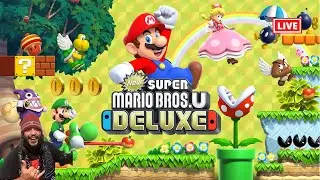 Poogie Plays - Super Mario Bros. U Deluxe - In Prep Of Mario Wonder - 01