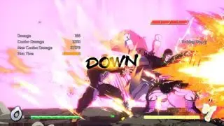 DRAGON BALL FighterZ Nappa saibamen combo