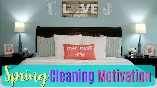 Master Bedroom Spring Cleaning Motivation/Clean With Me/Ultimate Clean