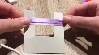 Tutorial triplo fiocco fai da te con la tecnica del cartoncino! Semplice e perfetto!