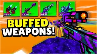 Pixel Gun 3D BUFFED These Weapons And They Are AMAZING Now!