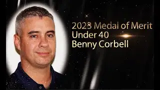 Benny Corbell, 2023 Medal of Merit under 40, American Mining Hall of Fame