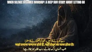 When Silence Becomes Worship | A Deep Sufi Story About Letting Go | MotiTales Tv