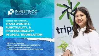 Client Testimonial - PT Tripatra Engineering & PT Tripatra Engineers & Constructions