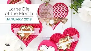 Spellbinders January 2018 Large Die of the Month