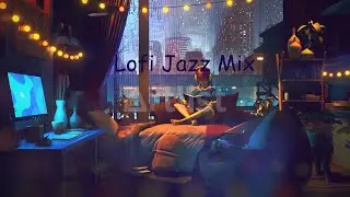 Lofi Jazz Majestic Coding Mix [45 Minutes] 🎵 🎧 | Animated Loop with Python 🐍