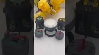1.30.270.005/2208  illuminated pushbutton with protective cap IP67 momentary 22.3mmDia