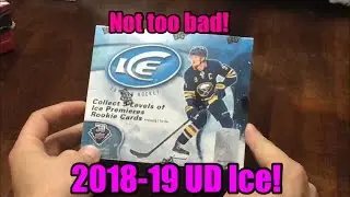Am I The Only One Who Likes UD ICE? Opening a Hobby Box of 2018-19 Upper Deck Ice!