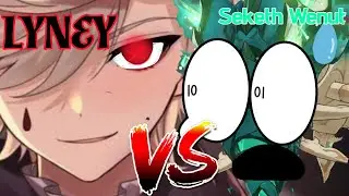Genshin Impact: Master Lyney Solo LV90 VS. Seketh Wenut Boss Battle (No Damage) #lyney