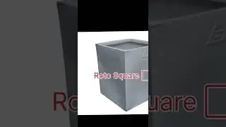 SABRAS PLASTIC Roto Square PLANTER POT | SQUARE pot for plants ☘️|#planterpots #garden #sort #viral