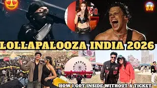 Lollapalooza India 2026 Day 1 Vlog | Playboi Carti 🔥 Yungblud ⚡️ Live | Mumbai Concert Experience