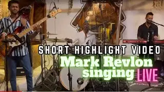 Short highlight video of Mark Revlon singing Live super hit song Aik Re Khobrankara by Lorna