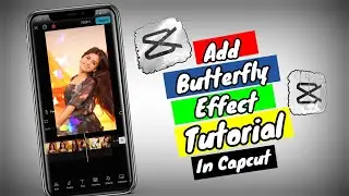 how to add butterfly effect in capcut ।। Partha online tips _