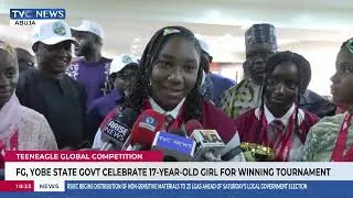 FG, Yobe State Govt Celebrate 17-Year-Old Girl For Winning TeenEagle Global Competition