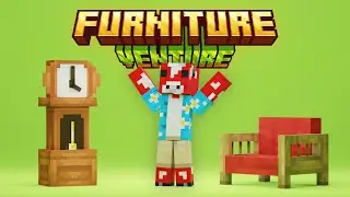 Furniture Venture Add-On for Minecraft! | Minecraft Bedrock 1.21+