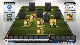 Fifa 13 Ultimate Team - Squad Builder - 250k Italian Squad