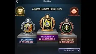 Server World War  1045 (VGRD) VS 1050(NS) and 1052(ALCA)