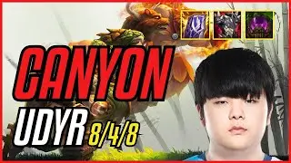 CANYON - UDYR vs JANKOS - KINDRED JUNGLE - EUW CHALLENGER - PATCH 11.9