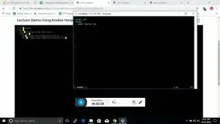 using ansible templates