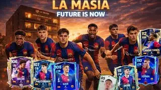 NEXT GEN SPECIAL! FUTURE IS NOW LA MASIA BARCELONA FUTURE/PRESENT STARS! PART2 FC26 GAMEPLAY MPTFM