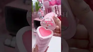AOU Jenga Blush🎀 #kbeauty #makeup #aou #blush #wonhee #glowy #kpop #pink #wonyoungism #shorts #fyp