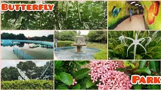 Trichy butterfly park | India's biggest butterfly park in srirangam|வண்ணத்துபூச்சி பூங்கா|full view