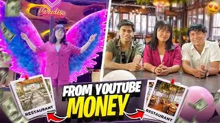 My First Business From YT Money❤️🥺Restaurant Face Reveal🙊!!