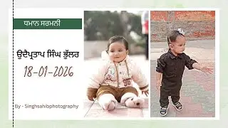 Dhamaan Ceremony Udaypratap Singh Live by Singhsahibphotography