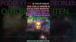 NO SE VUELVE HABLAR: QUE CON LA SANGRE ES QUE SE PUEDE BENDECIR. NUESTRO MAESTRO HOY VIENE...