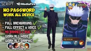 NEW! Script Skin Xavier JJK No Password | Full Effect & Voice - Patch Terbaru Mobile Legends 2026