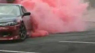 tire smoke