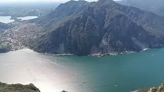 Panorama mozzafiato dai piani resinelli sul ramo di Lecco
