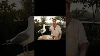 His secret to staying calm is unbelievable 😅 #funny #youtubeshorts