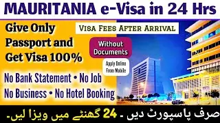 NEW: Mauritania e-Visa 2025 || Get Visa Without Documents in 1 Day || Apply Visa Online From Mobile
