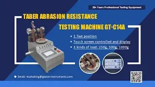 1 Test position Taber Abrasion Tester GT-C14A