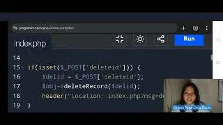 CRUD: Incorporating OOP on PHP