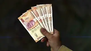 Indian Rupee Money Green Screen | Rupee animation | Rupee no copyright footage.
