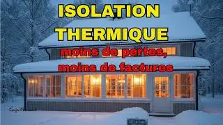 Isolation thermique : moins de pertes, moins de factures