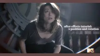 after effects tutorial - x position and rotation
