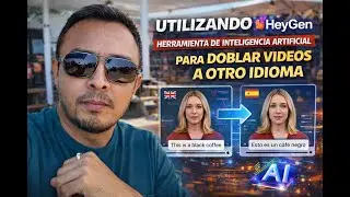 Utilizando HeyGen herramienta de inteligencia artificial para doblar videos a otro idioma (Parte 2)