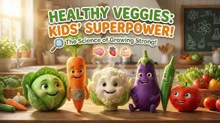 Healthy vegetables and benefits | Learning videos for kids | Healthy Kids 