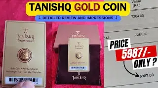 Can You Buy Tanishq Gold Coin This CHEAP? Find Out Now! (Unboxing & Review)