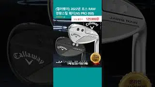 (캘러웨이) 2022년 죠스 RAW 경량스틸 웨지(NS PRO 950)