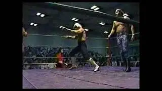 Lawler & Austin Idol vs  Jesse Ventura & Stan Hansen 1983 Memphis