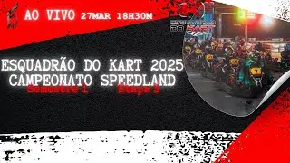ESQUADRÃO DO KART 2025 - Campeonato por categorias SPEEDLAND - 1º Semestre - ETAPA 3