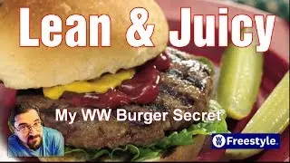 Lean & Juicy WW Hamburgers For Only 4 Smart Points