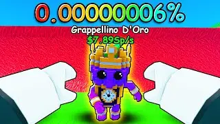 IMPOSSÍVEL! O BRAINROT MAIS RARO DO FUJA DO TSUNAMI PARA BRAINROTS! (ele vai ser meu...)